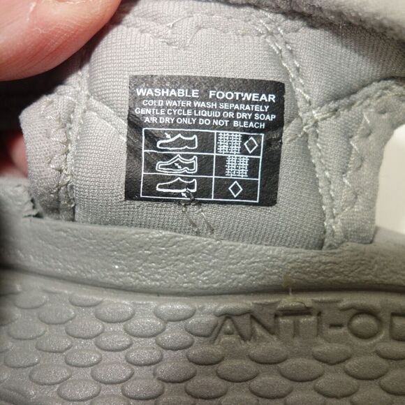 NEW KEEN Newport H2O Closed Toe Water Sandals Grey Ocean Wave Women's 5 - Picture 3 of 8